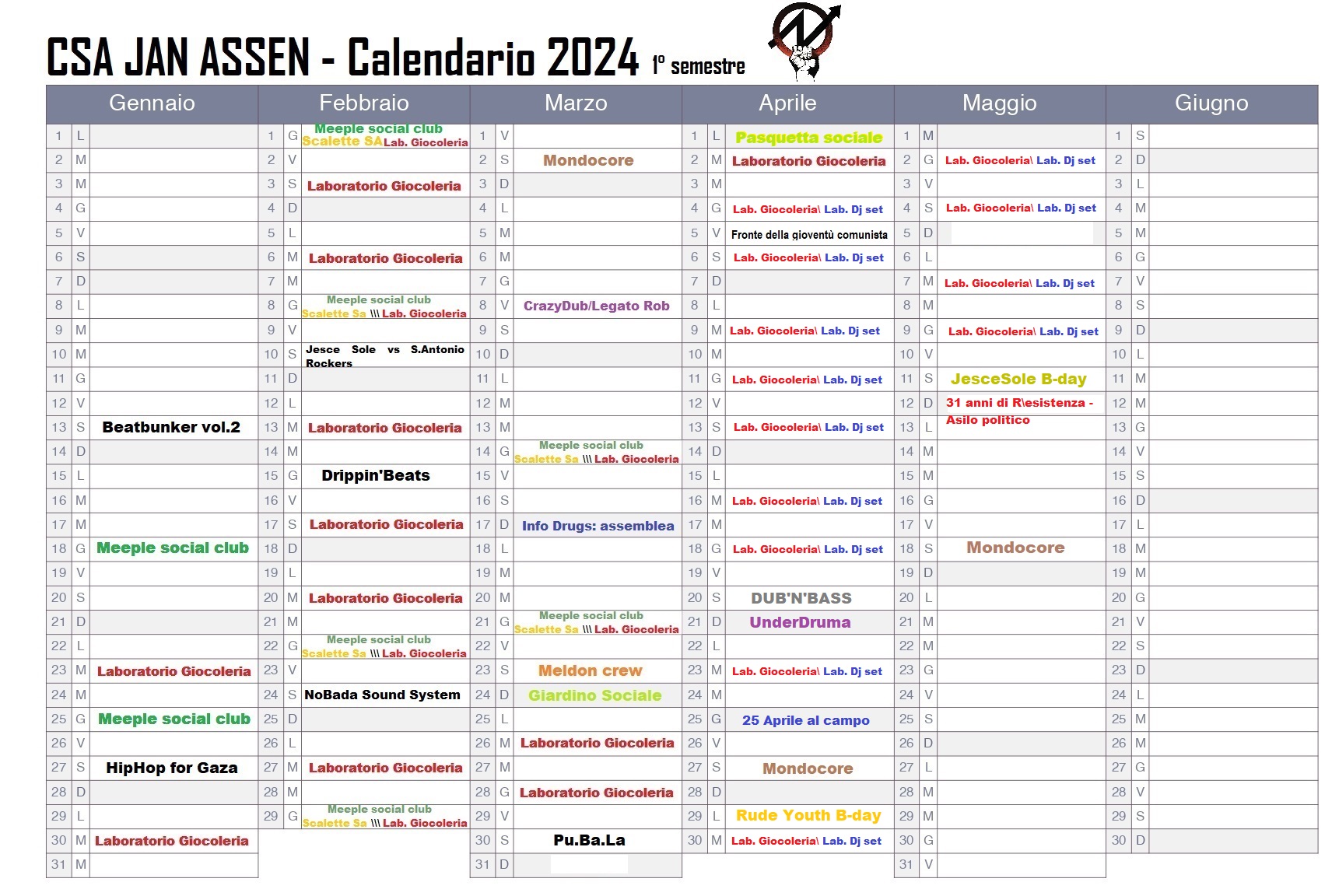 calendario